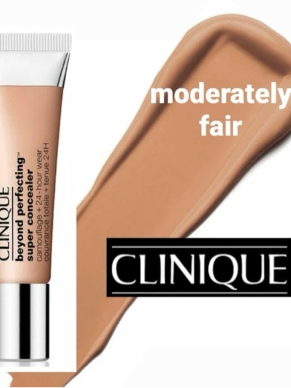 HTF Clinique Beyond Perfecting Super Concealer - Moderate Fair (10) Beige